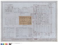 藏品(電氣工程-地下層照明動力平面圖及配電室配置詳圖)的圖片