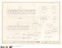 藏品(鋼架T1,T2立面圖,接頭詳圖)的圖片