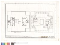 藏品(中央監控系統配置平面--拾玖層(ROOF),貳拾層)的圖片