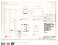 藏品(升降路及機械室及機坑平及剖面圖、乘場門及機械室出入口門立面圖)的圖片