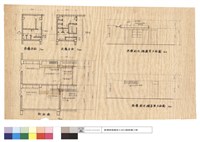 藏品(底層,夾層平面、夾層廁所,儲藏室立面圖、底層廁所,檔案室立面圖、剖面圖)的圖片