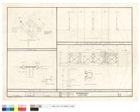 藏品(PLAN,SECTION,PLAN OF DOUBLE WING SWING GATE,ELEVATION AND DETAIL)的圖片