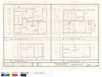藏品(壹至陸層廁所平面,剖面圖、地下壹層廁所平面,剖面圖)的圖片