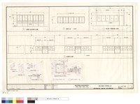 藏品(二層櫃台加裝鋁窗立面圖,鋁窗立面,舊大樓一層隔間牆立面圖,伍層牆立面圖)的圖片