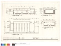 藏品(審計部大禮堂橫,縱向剖面圖,審計部天花平面圖)的圖片