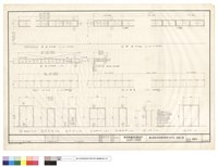 藏品(鋼板門及木百葉及及防爆窗大樣啚、門五金及粉刷表)的圖片