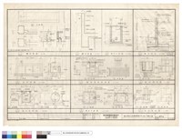 藏品(欄杆及陰井A及B及集水井及水池及排水溝及截油槽及駁嵌及鑄鉄蓋明溝詳啚)的圖片