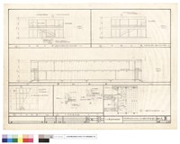 藏品(左及右側立面及綜剖面圖、天花詳剖圖、底層廁所開窗變更平面)的圖片