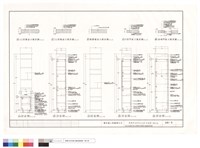 藏品(枱面大樣詳圖,門板及玻璃門板大樣詳圖,櫥櫃剖面詳圖)的圖片