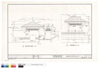藏品(迴廊山墻立面圖,水榭西側立面)的圖片