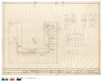 藏品(配電幹綫及動力配綫平面及單綫結構圖、負載表)的圖片