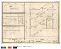 藏品(樓梯平面,剖面詳圖)的圖片