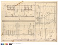 藏品(樓梯更衣室平面,剖面)的圖片