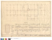 藏品(基礎結構平面,地下室結構平面及版墻配筋)的圖片