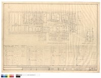 藏品(一樓,地下室電灯平面圖,負荷表)的圖片
