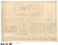藏品(一,二樓電力平面圖及電力負荷表)的圖片
