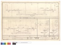 藏品(游泳池縱及橫剖面、浮球及池邊不锈鋼把手及扣環)的圖片