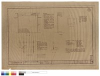 藏品(立及剖面圖、花格鋼管門片、大樣)的圖片