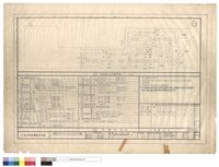 藏品(面积計算表、地面層地平標高圖)的圖片