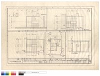 藏品(地下室至弍層樓梯及廁所平剖面圖)的圖片
