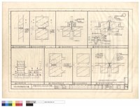藏品(地下室外墻及內柱及採光井外柱及一層屋頂及騎樓屋頂及地坪及外柱伸縮縫詳及索引圖)的圖片