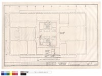 藏品(地下一層排水管及通氣管配管平面圖)的圖片