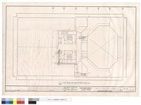 藏品(拾貳層排水管及通氣管配管平面圖)的圖片