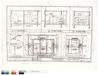 藏品(標準廁所剖面及地下貳層管理員室冷氣開口及肆及伍層水箱剖面詳圖)的圖片