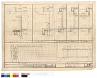 藏品(丁種廠房粉刷表及墻剖面圖)的圖片
