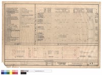 藏品(室內材料表,圖號索引,樓地板面積計算表)的圖片