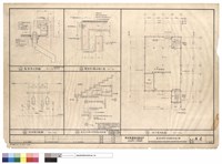 藏品(地下室平面啚,屋頂落永詳啚,屋頂防水層,收頭大樣,放映室立面圖)的圖片