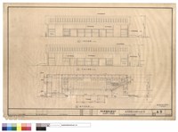 藏品(左側,右側立面啚,縱向全剖面圖)的圖片