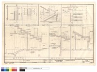 藏品(樓梯乙1乙2,壹及弍樓及階梯教室入口部分台階平及剖面詳圖)的圖片