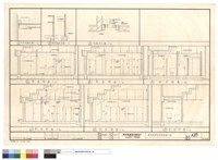 藏品(天花收頭及浴廁門大樣及隔間牆配筋及剖面詳圖)的圖片