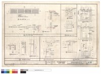 藏品(舞台底部摺門及浴室置物架詳圖、暗溝及陰井大樣)的圖片