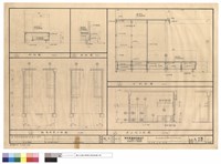 藏品(床平面、立面、剖面)的圖片