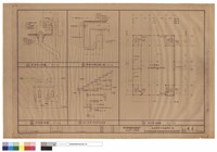 藏品(地下室平面圖.屋頂落水詳圖.屋頂防水層收頭大樣.放映室立面圖)的圖片