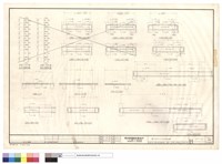 藏品(前側L形R.C.墻正、側立面構架圖、C9G35~C1G35、C2G22~C2G25、C2G25'、C2G24'、C2S6'、C2S7、C3G23、C1GA8、C1G48'、C1G51、C1B9)的圖片