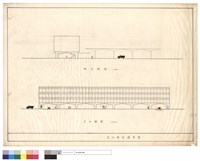 藏品(台北魚市場草圖)的圖片