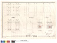 藏品(屋頂,基礎結構平面圖,架構及平面圖)的圖片