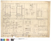 藏品(平面、立面、結構平面、窗門及其細部)的圖片