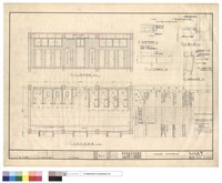 藏品(浴廁平面詳圖，A-A剖面詳圖，浴廁門詳圖1/4，衣架大樣1/2，15M/MTH防爆鐵板，防爆鐵板剖面1/10)的圖片