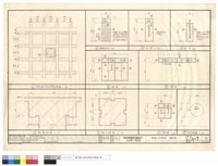 藏品(鋁框,木門,天花格子樑仰視平面圖,剖面詳圖,柱子詳圖,固定鋁窗)的圖片