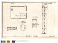 藏品(電梯昇降道平面,機械室平面,昇降道剖面,出入口平面)的圖片