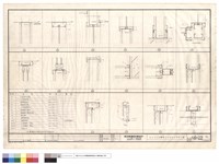 藏品(大鐘康特乾牆式隔間配件規格表)的圖片