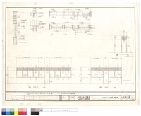 藏品(木門、木門窗立面、剖面)的圖片