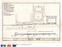 藏品(排水系統平面圖，排水幹管剖面圖)的圖片