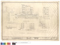 藏品(圖例,圖號,目錄,系統單線圖,變電室配置平面圖,低壓幹線配置圖及昇位圖)的圖片