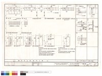 藏品(門窗立面，木門、鋼板門大樣)的圖片