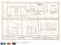 藏品(丙廁所平面圖，茶水間，浴廁剖面圖，天花大樣圖)的圖片